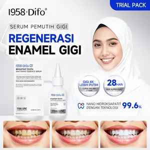 【TRIAL PACK】1958 Difo Enamel Regeneration Whitening Essence  Memperbaiki gigi & mencegah gigi berlubang/ Menghilangkan noda/Mengandung fluoride/Mengurangi sensitivitas gigi/Menjaga kesehatan gusi/ Menyegarkan napas