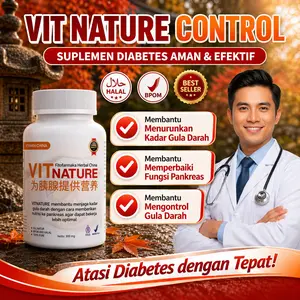 VITNATURE Obat Diabetes Ampuh BPOM Vitamin China Menurunkan Gula Darah Tinggi Susu Labuh Cina Untuk Diabetes Basah Kering Neuropati Melitus