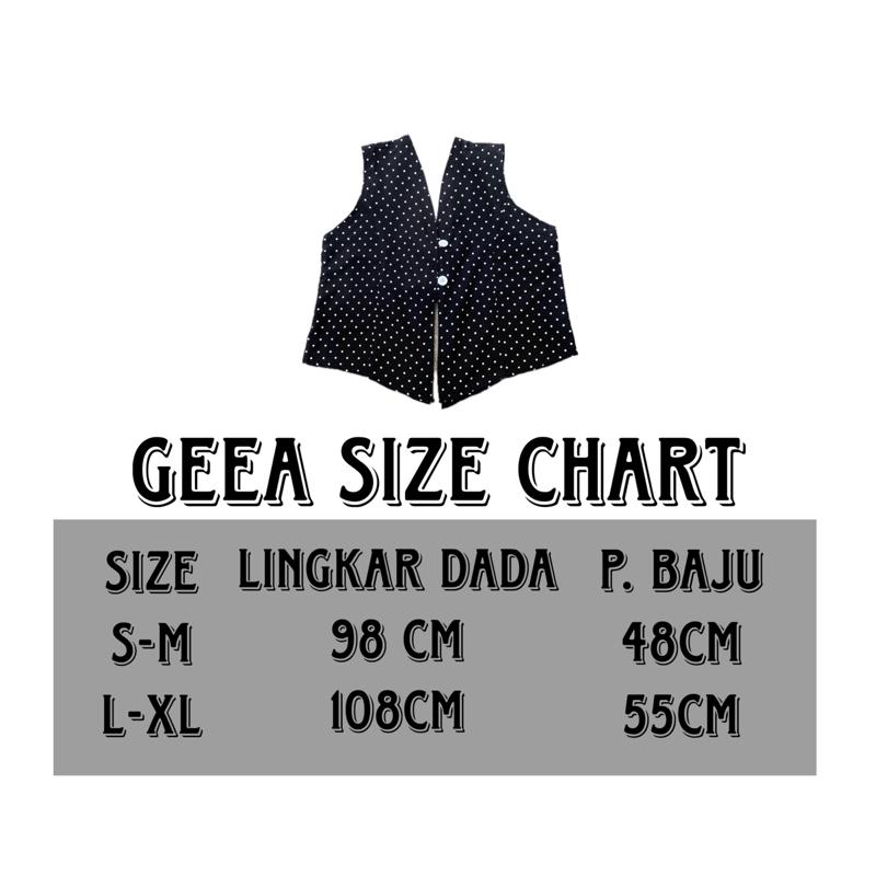 GEEA VEST POLKADOT VEST 2 LOOKS GEEA VEST POLKADOT VEST 2 LOOKS