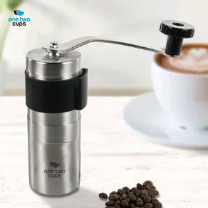 Alat Penggiling Kopi Manual Coffee Grinder Adjustable - Black