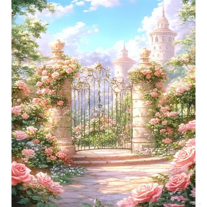 Tapestry Latar Belakang Gaya Anime Segar Estetis Baru, Hiasan Kamar Cantik, Latar Live Streaming Viral Suasana Nyaman