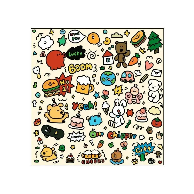 Cute Cosmetic bag patch magic cloth