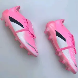 Sepatu Bola Viral P Pink White