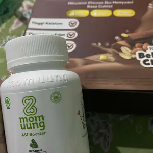 Mom Uung ASI Booster 60 Kapsul - ASI 2,6x Lebih Deras dan Berkualitas - Teruji Secara Ilmiah & Sudah Terstandarisasi OHT -Pelancar ASI