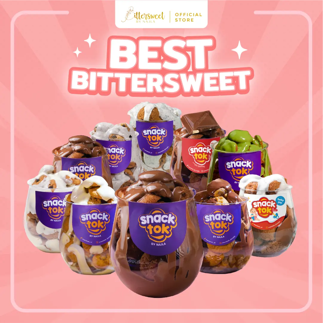 BEST SNACK [ Bittersweet by Najla ] Satuan Snacktok ( Pilih Variant )