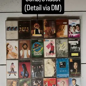 Nota live Kaset Pita Vintage Jadul Retro