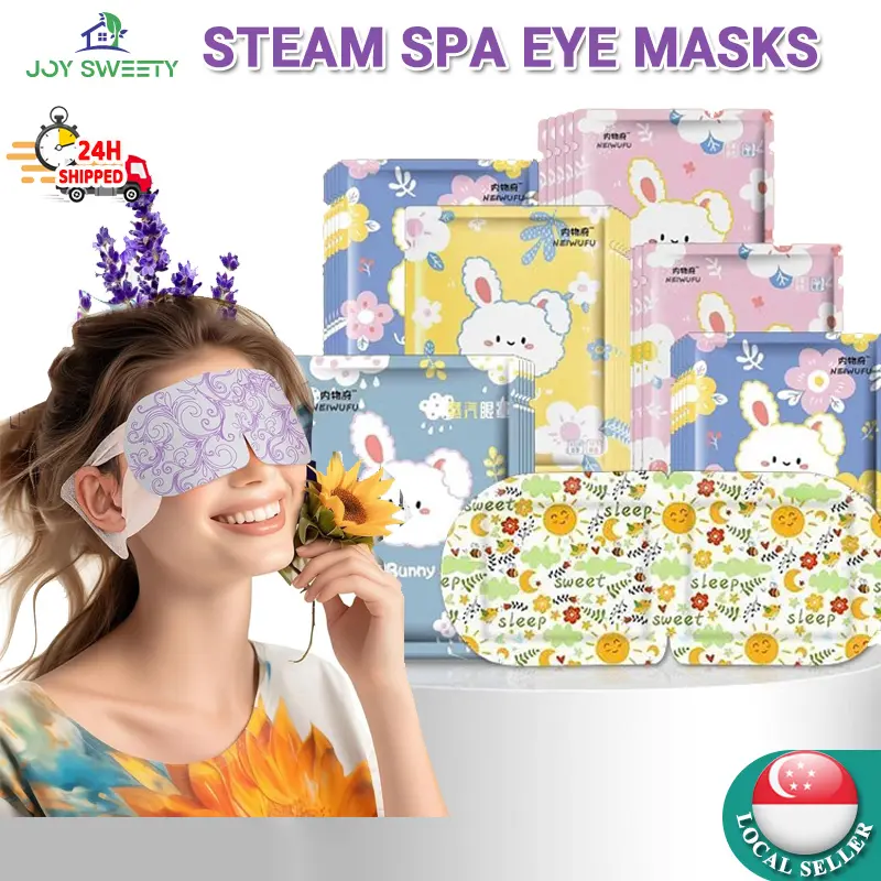 🇸🇬【SG stock】30PCS Rejuvenating Steam Spa Eye Mask | Heat pack | Heat Pad | Warmer | Sleep Mask | Eye Pack  Steam Eye Masks