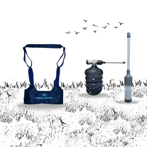 (Paket Hemat 1pesanan 2produk) Baby walker pipa paralon + Walking assistant Alat bantu belajar jalan bayi Bunda Child olahraga & hobi yellow rainbow