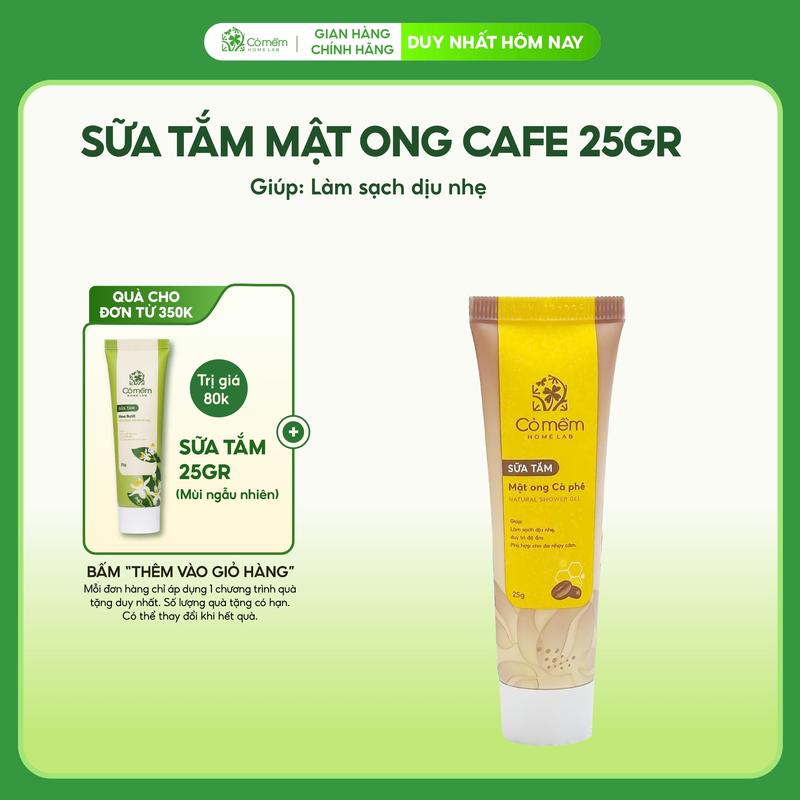 Sữa Tắm Mật Ong Cà Phê Làm Sạch Da Duy Trì Độ Ẩm Tự Nhiên Cho Da Mềm Mịn Cỏ Mềm…