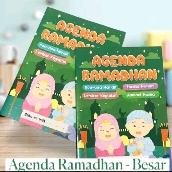 buku agenda ramadhan kertas HVS untuk SD/mi SMP/mts SMA/SMK/MA penerbit bintang pendidikan