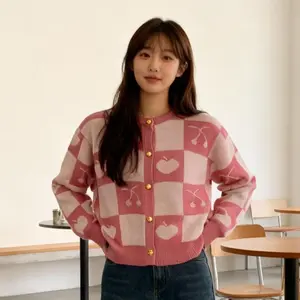 (sagitafashion27)_baju kardigan cery apel