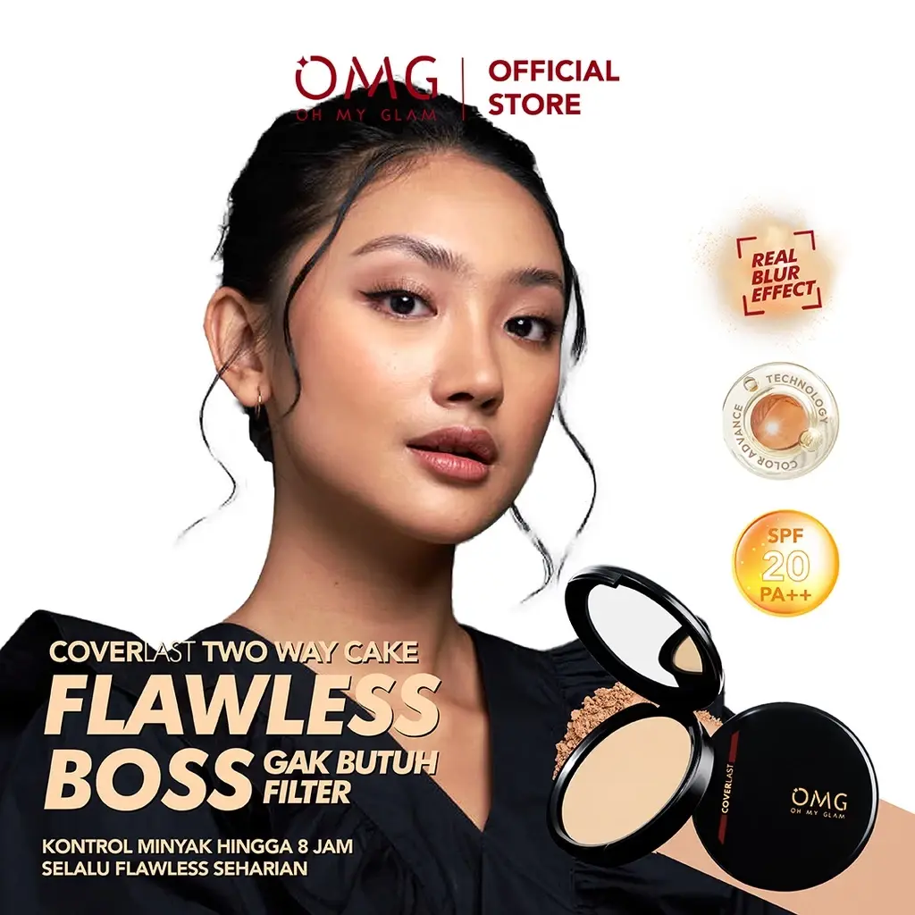 OMG Coverlast TWO WAY CAKE 12 g Oh My Glam Oil Control