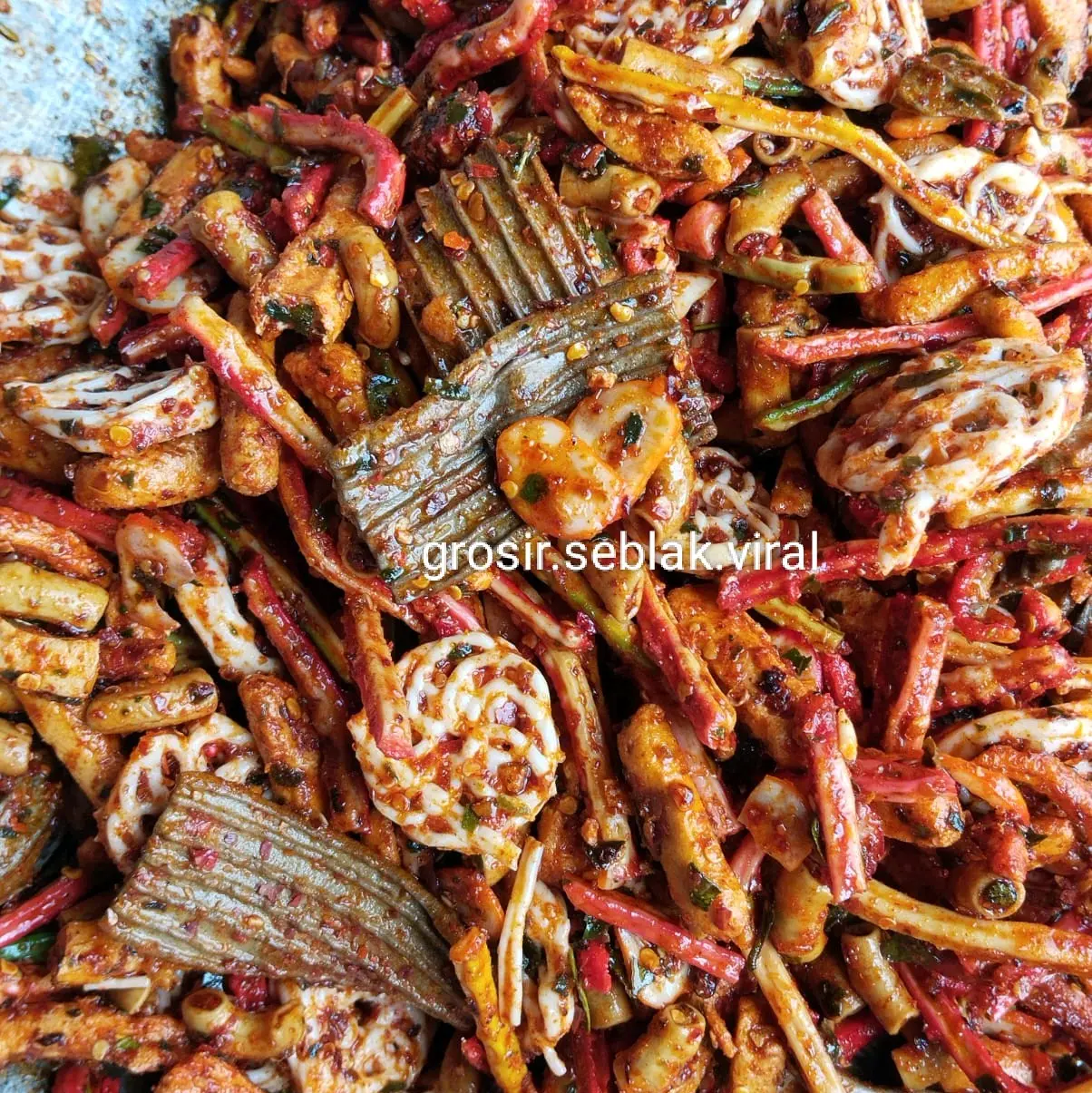 SEBLAK VIRAL/MIX SEBLAK CAMPURAN/MIX VIRAL RENYAH Food Makanan Pedas Kering