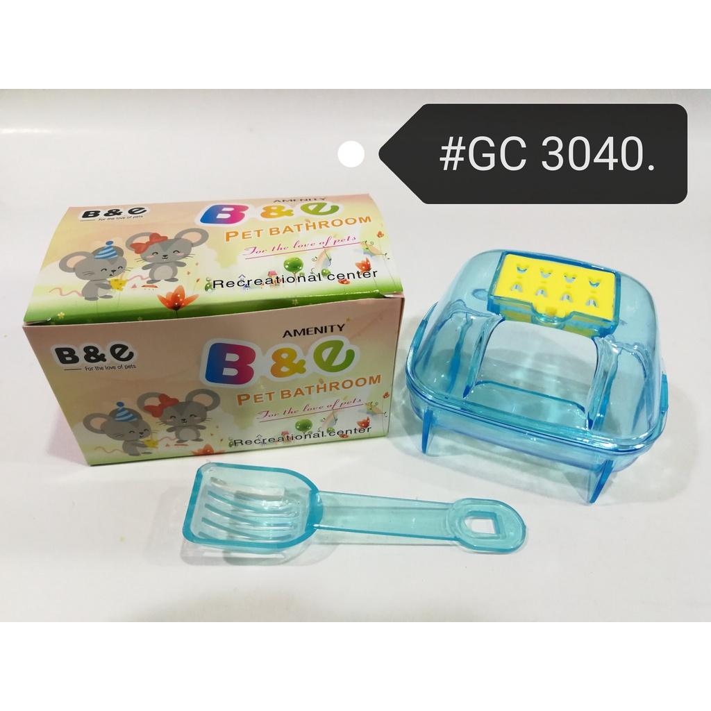 (1xPcs) GC3040 Hamster Bathtub Bathroom Bathing Sand Potty [Random Color]