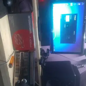 COD International Radio National F-4250 AC DC Original FM AM SW Portabel dengan Baterai Operasional Stereo Termasuk AC DC