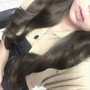 Wig wanita full kepala wig rambut panjang curly wig panjang 60cm rambut panjang wanita wig curly rambut imitasi alami kepala wig korean style wik rambut wanita panjang wig tanpa poni  wig anti razia rambut