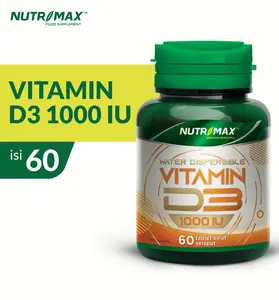 Nutrimax Vitamin Vit D3 1000 IU Kesehatan Tulang Imunitas Autoimun
