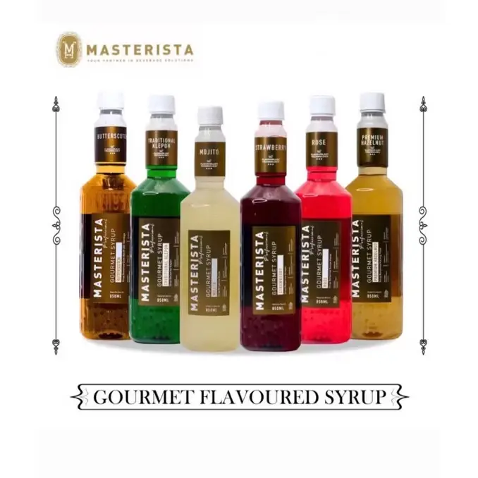 Masterista Syrup 850ml Sirup Minuman - Shop | Tokopedia
