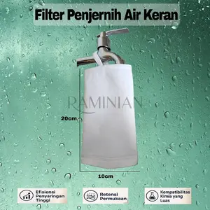 Filter Keran Kamar Mandi Saringan Penjernih Air Keruh Filter Air Kotor Berbau dan berkarat Set Filter Penjernih Air Saringan Air