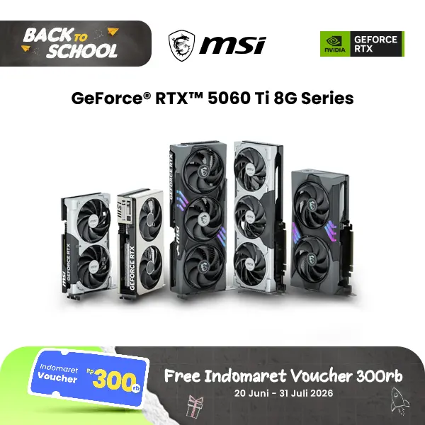 MSI GeForce RTX 5060 Ti 8G VENTUS 2X PLUS