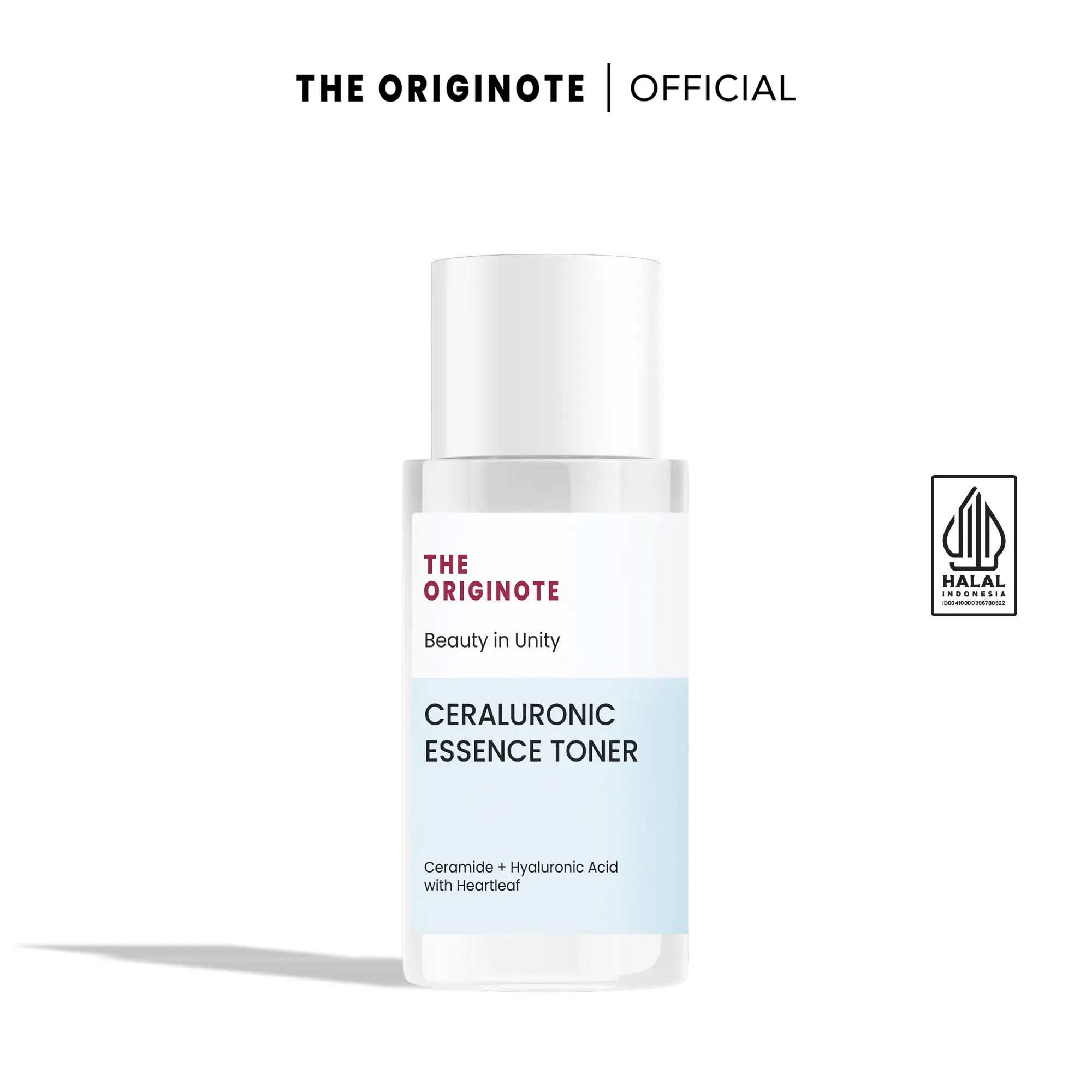 The Originote Ceraluronic Essence Toner - Toner hydrating Melembabkan wajah dan penyegar kulit with ceramide hyaluronic acid