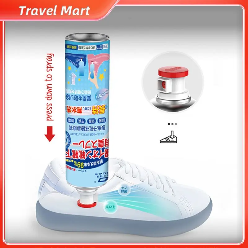 [SG Shipping] 260ml shoe deodorizer/shoe spray/shoe cabinet deodorization/Silver ion disinfection and sterilization