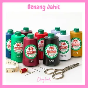 ￼Benang jahit besar 40/2 YAMALON (5000 Yd) Spun polyester