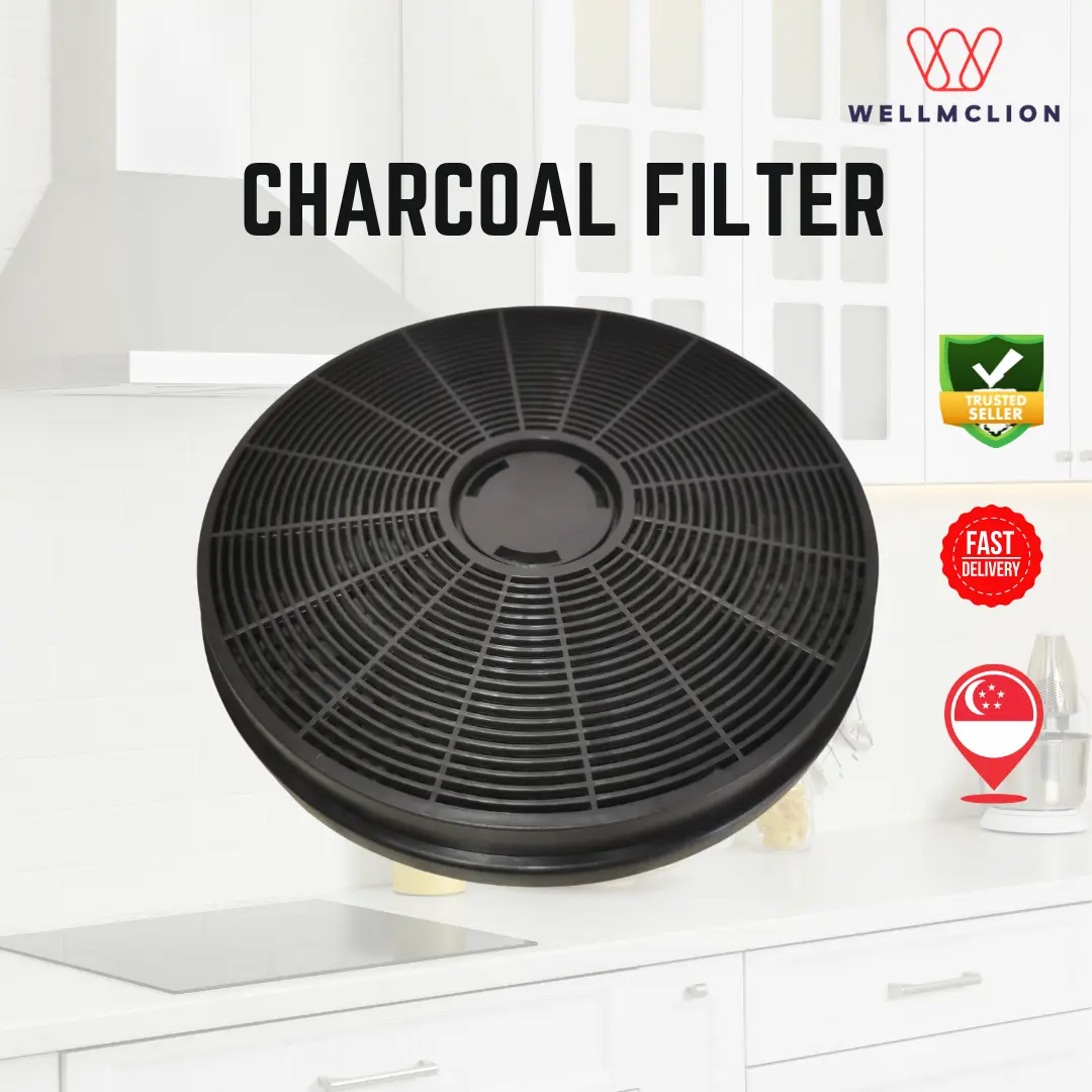 Charcoal Filter Replacement for Cooking Hood - EDF-208 - High Quality Carbon Filter for Odour Removal