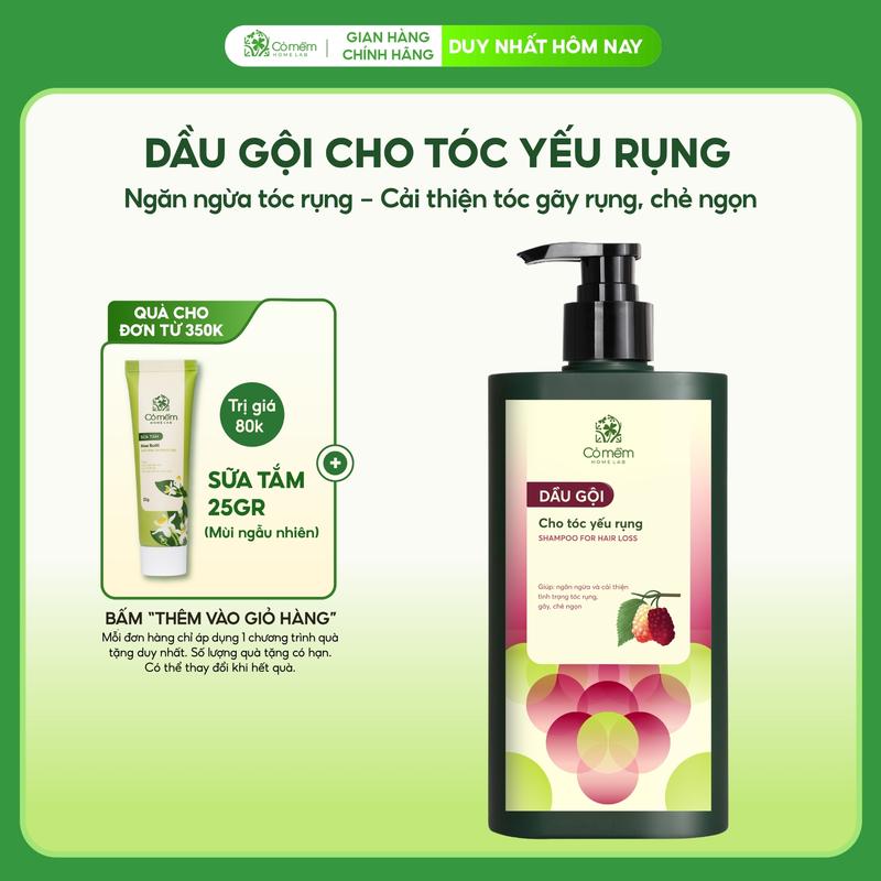 Dầu Gội Dâu Tằm Giúp Giảm Rụng Tóc Cải Thiện Tình Trạng Tóc Gãy Rụng Chẻ Ngọn…