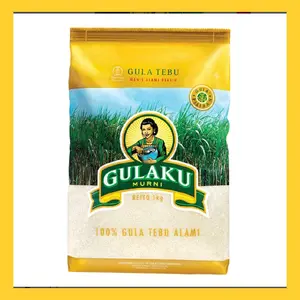 Gulaku Gula Pasir Tebu Kuning 1kg - 100% Gula Tebu Alami Manis Asli Bersih