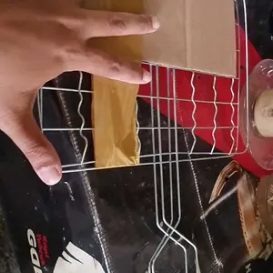 Panggangan Ikan Steinles / Capit Panggang Kitchenware Alat Bakaran Sate dan Ikan