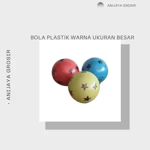 BOLA PLASTIK WARNA UKURAN BESAR Mainan Toys