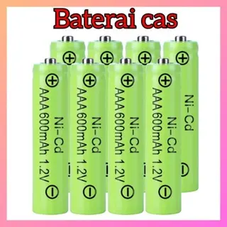 Baterai Cash Charger Baterai Isi Ulang Reachargeable AA 700 dan AAA 700 Mah 1.2 Volt Per 1 Pcs