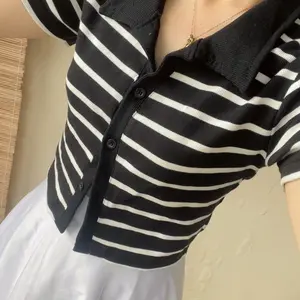 CALA CROPTOP | Kaos Kerah Wanita Size S M L