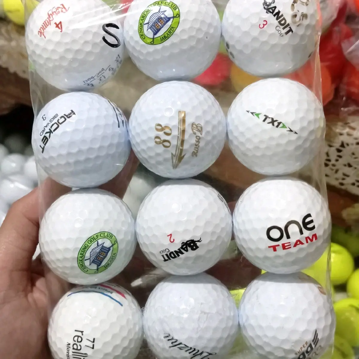 Bola Golf Jpn isi 12 Grade A mix all series