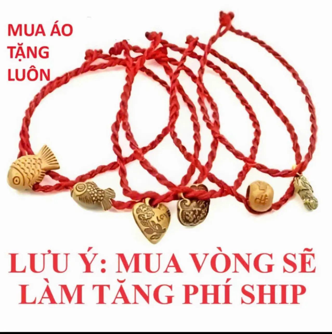 [ QUÀ TẶNG ] vòng tay may mắn