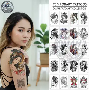 Omah Tato Tattoo Temporary Temporer Sementara Anti Air Waterproof TBS Women Series