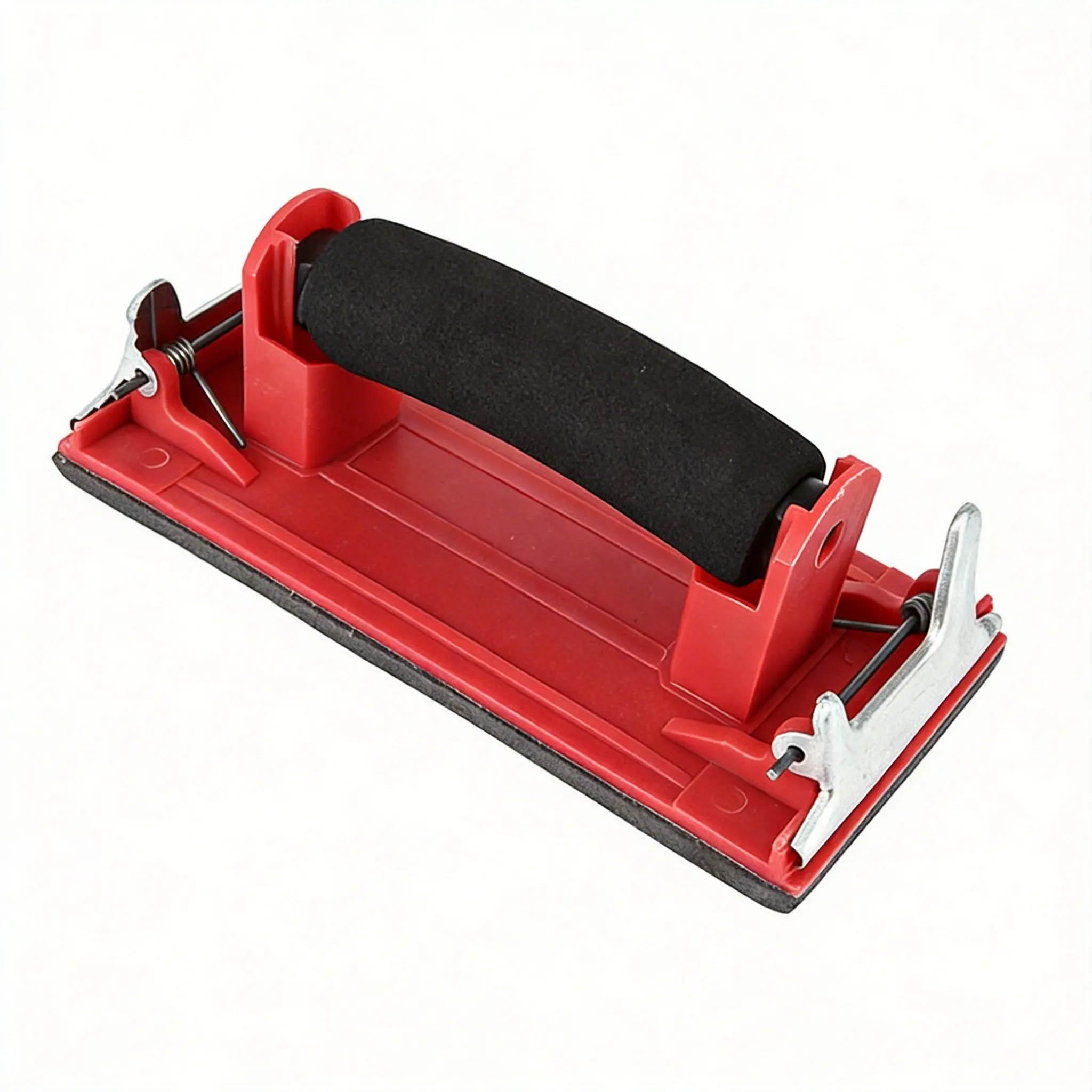 Fast Delivery&Sandpaper Handle Red 180*90mm Hand Tool With Sponge ...