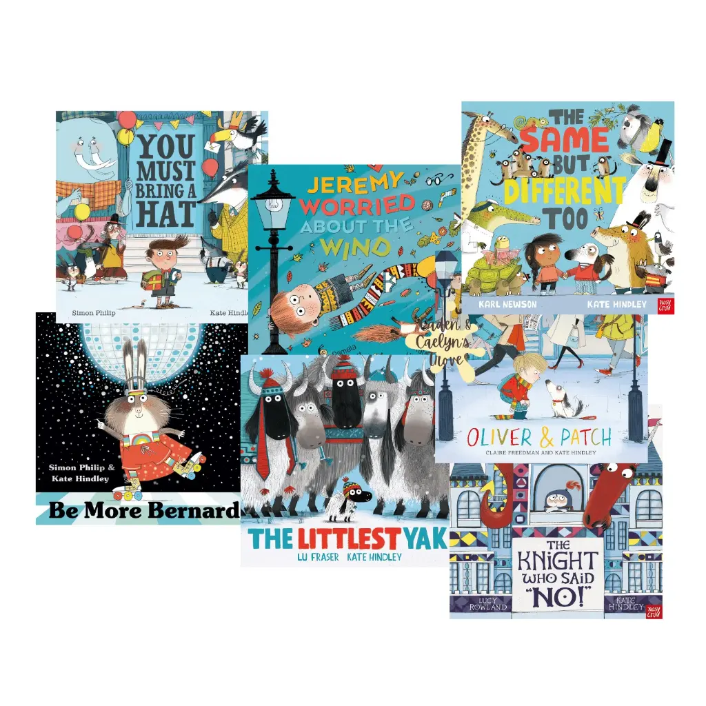 Kate Hindley Heartening Multi Award Winning Picture Book Collection - The Littlest Yak, You Must Bring a Hat and more