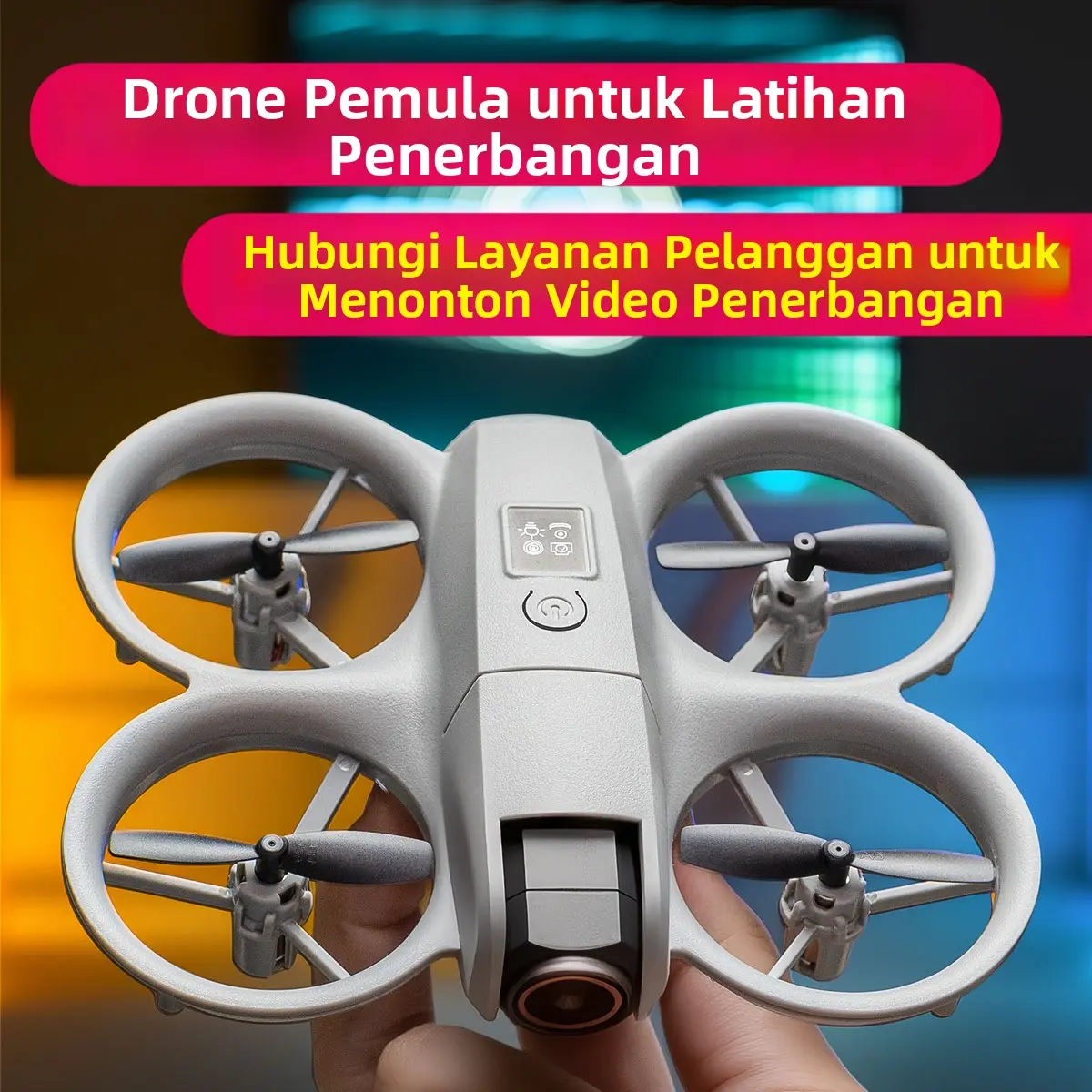 Fotografi Udara dengan Dual Lens Kamera Drone Camera Drone Pemula untukLatihan Penerbangan  Remote