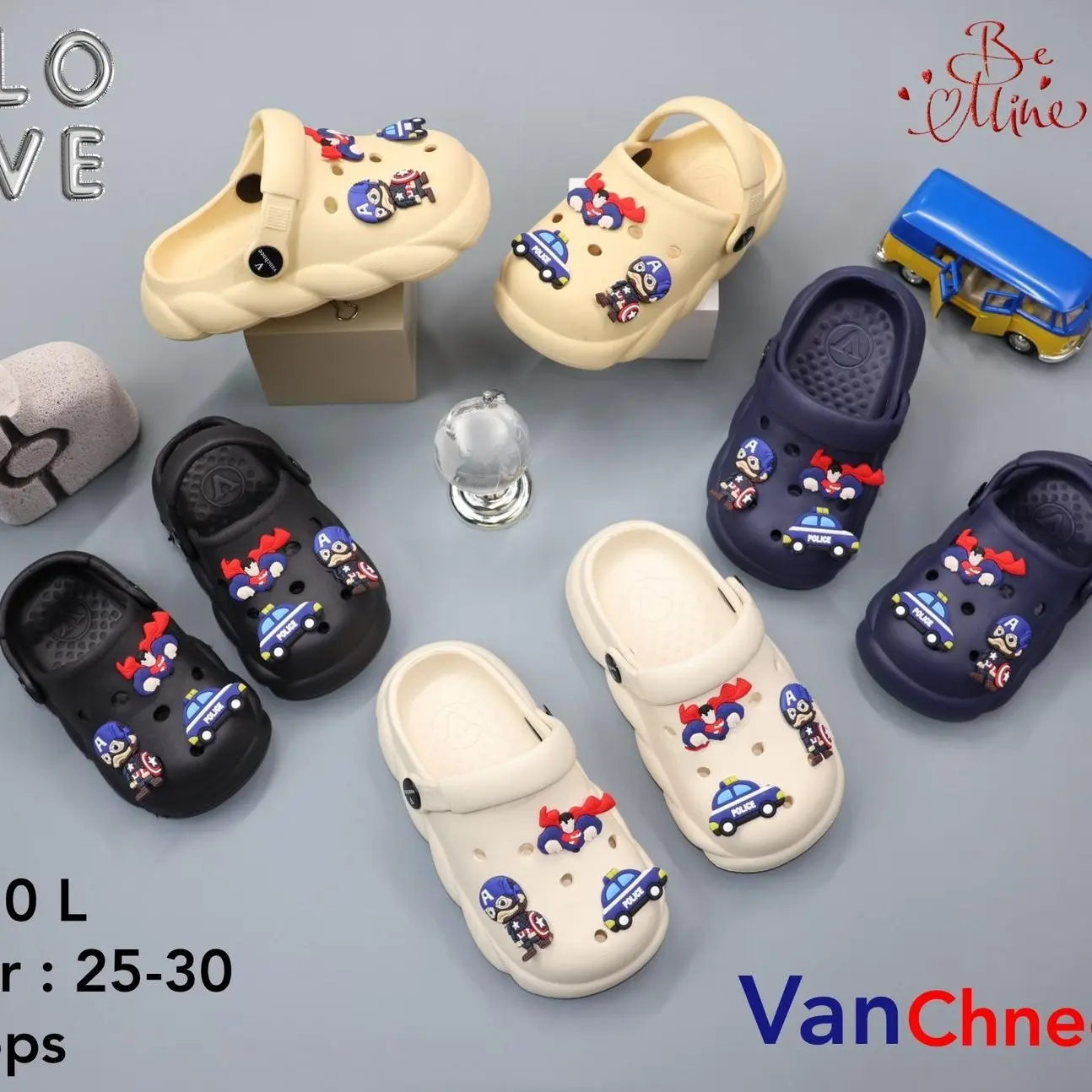 CahayaStore-Sandal Anak Laki-Laki Baim Series 710L Gaya Kece, Langkah Nyaman!