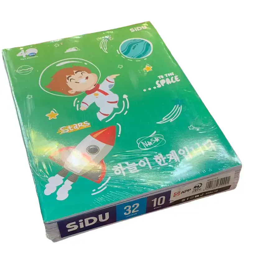 BUKU TULIS SIDU 32. 1 PAK/10 BUKU Kertas Sekolah Stationery Paper