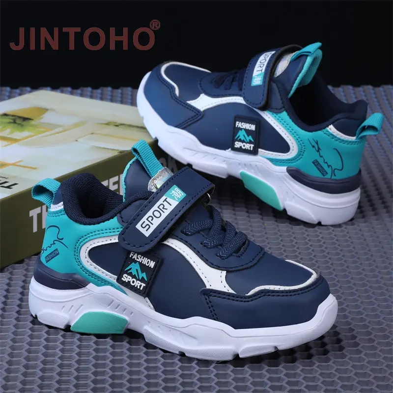 JINTOHO 2024 Brand Children Shoes Kids Sneakers Fashion Leather Shoes Child Breathable Outdoor Sports Shoes Casual Boy Girl Shoes