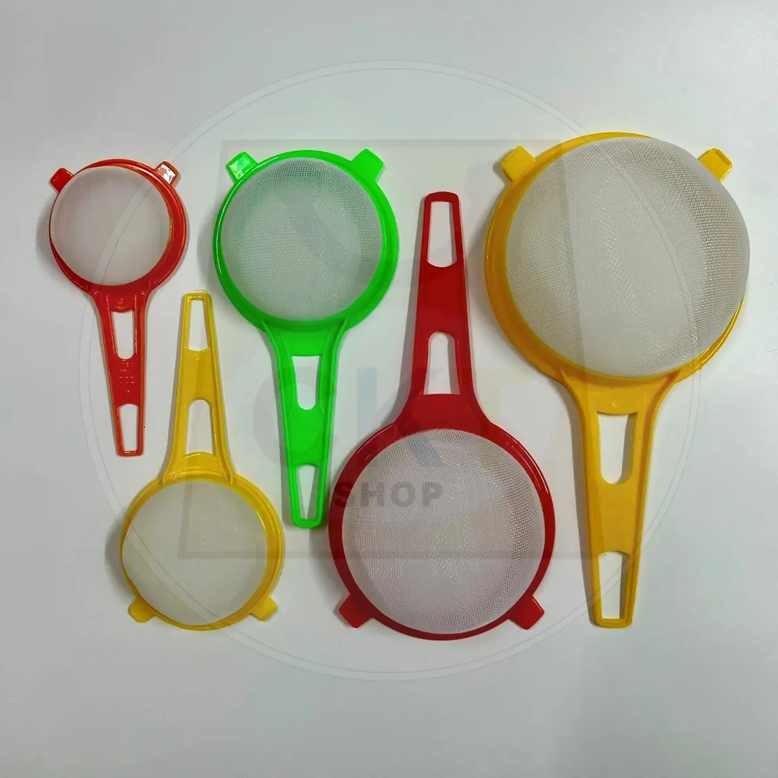 Penapis Kopi Teh Santan Soya Plastik / Plastic Coffee Tea Mesh Strainer Filter / Tapis Santan Soya Kopi Teh