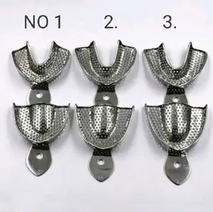 Dental Sendok Cetak Gigi Asko Rahang Atas dan Bawah