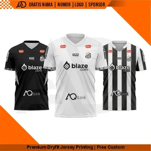 JERSEY SEPAK BOLA SANTOS FC NEYMAR PLAYER ISSUE VERSI PENGGEMAR 2005-2026 GRATIS PASANG NAMA NO.PUNGGING DAN LOGO