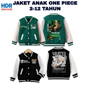 HDR Kids Store Jaket Varsity Anak Laki-laki 2-12 Tahun Terbaru Desain Keren Boboiboy Galaxy untuk Usia 2-12 Tahun
