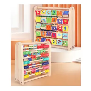 COMBINED EDUCATIONAL STUDY 2IN1 LEARNING ALPHABET MATHEMATICS GAME MAINAN EDUKASI ANAK BELAJAR HURUF ALFABET MATEMATIKA MATH KIDS TOYS FAMILY GAME PARTY GAME