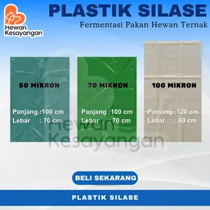 Plastik Silase Fermentasi Pakan Ternak - Sangat Tebal