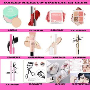 PAKET MAKEUP SPESIAL 12 ITEM SET MAKE UP TOTAL 12 PCS